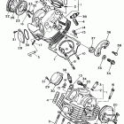 XV 1100 Головка цилиндра