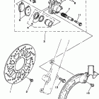 XT 350 Передний тормозной суппорт
