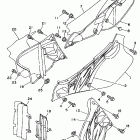 YZ 125 Боковая панель