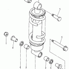 XJ 600S Задняя подвеска