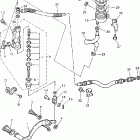 YZF600RG Задний торм цилиндр