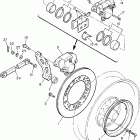 VMX12GC/VMX12G Задний суппорт тормозной