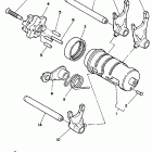 TW 200E Вилки переключения