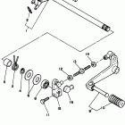 SEROW -XT 225 Переключение скоростей