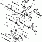 SEROW -XT 225 Бугель (задний рычаг)