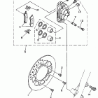 YZ 80 Передний тормозной суппорт
