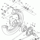 FRZ600R Заднее колесо
