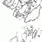 YZ 250 Крышка картера двигателя