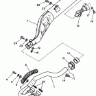 XT 350 Выхлопная система