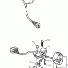 YZF600RG Рулевые переключатели