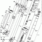 YZ 250 Передняя вилка
