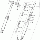 VMX 1200 Передняя вилка