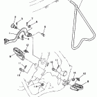YZ 125 Подножки