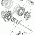 FRZ600R Сцепление
