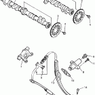 YZF600RG Распределительный вал