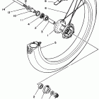 SEROW -XT 225 Переднее колесо