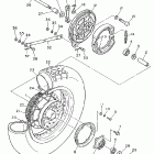 Virago Заднее колесо