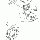 XT 600 Задний суппорт тормозной