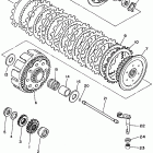 WR 250 Сцепление