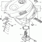 YZF600RG Топливный бак