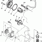 XT 350 Масляный насос