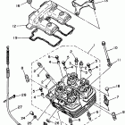 XT 350 Головка цилиндра