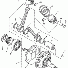XV 250 Коленчатый вал и Поршень
