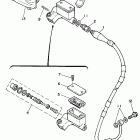 YZ 125 Главный тормозной цилиндр,передний