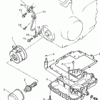YZF600RG Масляный картер
