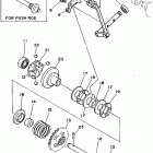 YZ 250 Регулятор,вед .звезда