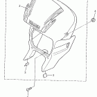 XT 600 Обтекатель 1