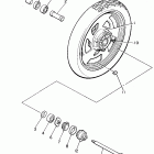 VMX 1200 Переднее колесо