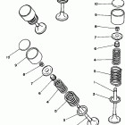 XT 350 Клапана
