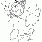 YZ 80 Крышка картера двигателя