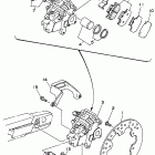 YZ 125 Задний суппорт тормозной