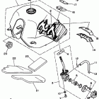 SEROW -XT 225 Топливный бак