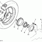 PW 50 Заднее колесо