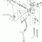 XJ 600S Главный тормозной цилиндр,передний