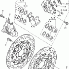 VMX12GC/VMX12G Передний тормозной суппорт