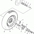 VMX12GC/VMX12G Заднее колесо