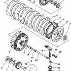 XT 350 Сцепление
