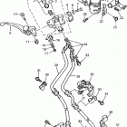 YZF600RG Главный тормозной цилиндр,передний
