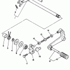 XT 225 Переключение скоростей