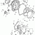 YZF 750R Крышка картера двигателя