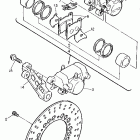 FZR1000 Задний суппорт тормозной