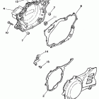 XT 350 Крышка картера двигателя