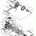 PW 80 Заднее колесо