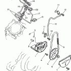 XV750F/XV750FC Масляный насос