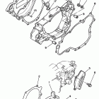 WR 250 Крышка картера двигателя