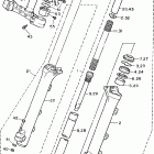 XV1100F/XV1100FC Передняя вилка